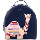 Kate Spade Bags | Kate Spade Camel Backpack | Color: Blue/Cream | Size: Os