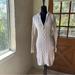 Athleta Dresses | Athleta Long Sleeve Cream Knit Quarter Zip Hooded Casual Sweater Mini Dress | Color: Cream | Size: S