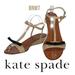 Kate Spade Shoes | Bnwt Kate Spade Sandal Size 8.5 M | Color: Black/Tan | Size: 8.5