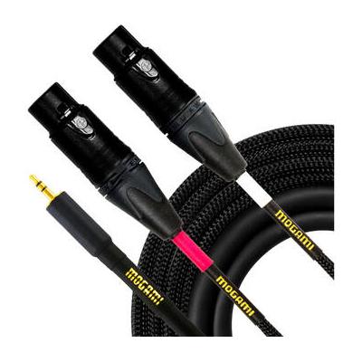 Mogami Gold 3.5mm TRS Male to Dual XLR Female Y-Cable (10') GOLD 3.5 2 XLRF 10