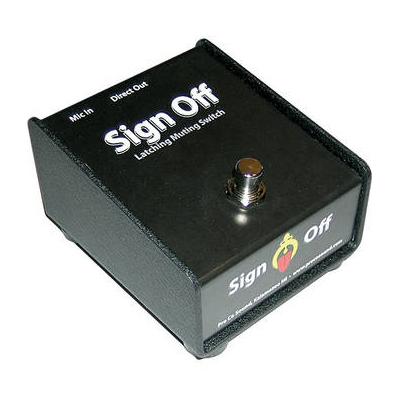 Pro Co Sound Sign Off - Mic Switching (On/Off) Box CDSO