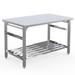 47*24 Folding Stainless Steel Prep Table