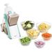 Mandoline Slicer, Julienne + Dicer for Vegetables, Meal Prep & More with 30+ Presets & Thickness Adjuster