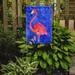 Bay Isle Home™ Thielen Flamingo 2-Sided Garden Flag, Polyester in Blue | 15 H x 11 W in | Wayfair FDAD8B4EED7449C48D78D3A610BDFABE