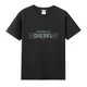 2024 Men T Shirt Casual Powered By Diesel T-shirt Graphic Oversized Sports Tops Breathable