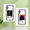 La custodia per Poster minimalista Weeknd per Samsung A73 A72 A71 A53 A52 A51 A50 A42 A33 A32 A31