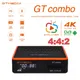 GTMEDIA GT COMBO Set Top Box Android 9.0 TV BOX+DVB-S/S2/S2X DVB+T/T2/Cable/ATSC-C J.83B/ISDBT 4K HD