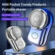 Portable Electric Shaver USB Rechargeable Mini Shave Electric Razor Pocket Shaver Waterproof Shaver