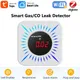 Tuya Smart WiFi Zigbee Gas carbon monoxide Detector Multifunctional Alarm 80DB Alarm APP Wireless