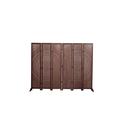 Bungalow Rose Failey 65" H A-Frame Sign Holder Room Divider Wood in Brown | 65 H x 83 W x 4.2 D in | Wayfair 1AA84CA131824FA1B4C499AFB669B51E