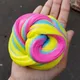 Scented Stress Relief No Borax Kids Toy Sludge Toy Fashion Color Random Slime Fluffy Slime Charms