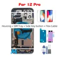 High Quality Back Cover For Iphone 12 Pro Max 12Pro Housing Battery Middle Chassis Frame Assembly