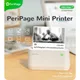 Peripage A9 Portable Mini Thermal Printer Wireless Photo Mobile Inkless Printer Waybill Size A6