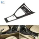 Per BMW serie 3 E90 E92 2005 - 2012 LHD accessori per auto Console centrale pannello del cambio copertura del telaio Trim ABS fibra di carbonio grano