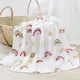 Bamboo Cotton Soft Baby Swaddle Muslin Wrap Rainbow Infant Baby Bedding Muslin Swaddle Wrap Newborn