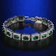 HUAMI New Design Bracelets & Bangles AAA Cubic Zircon Five Color Elegance Jewelry Bracelets For