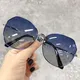 Sonnenbrille Frauen Männer neue Luxusmarke Design Retro ovale Legierung Travel Drive Rahmen Vintage