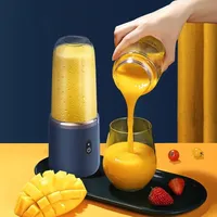 Tragbare Entsafter Mixer 300ml Elektrische Obst Entsafter USB Lade Zitrone Orange Obst Entsaften