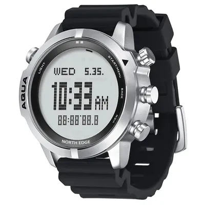 Männer Tauchcomputer Uhr Wasserdicht 100M Smart Digital Free Diving Uhren Barometer Kompass Temperatur Uhr