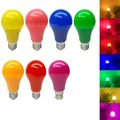 Bunte led lampe e27 b22 lampe led bar licht 5w lampe rot blau grün gelb gelb rosa lampara licht ktv