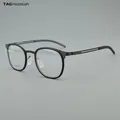 Marke Titan runde Brille Rahmen Männer Computer Brille Rahmen Brillen optische Brille 8248 Männer