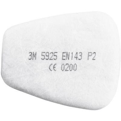 Partikelwechselfilter-Set, 10 Paar P2R 10 Stk - 3M