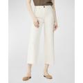 Hepburn High-rise Vintage Ankle Wide-leg Jeans