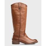 Melissa Button Lug-sole Tall Riding Boots