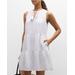 St Lucia Sleeveless Tiered Mini Dress