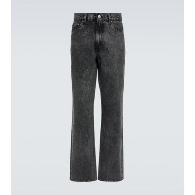 High-rise Straight Jeans