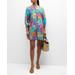 Helena Button-front Mini Shirtdress