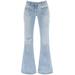 Low-rise Waist Bootcut Jeans