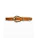 Calf Hair Buckle Belt