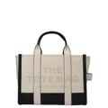 The Colorblock Medium Tote Tote Bag White/black