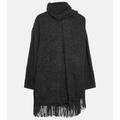 Faty Wool-blend Scarf Coat