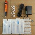 BaseKey Kit di trucco permanente Livello professionale 1. 1 x Box(size:19.595cm) 2. 1 x pcs of Professional Rotory Makeup Tattoo Pen 3. 1 x Power Plug 4. 5 x O-ring 5. 50 Pcs Needles,1R/3R/5R each