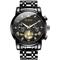 Neue Herrenuhr der Marke Olevs, leuchtender Chronograph, 24-Stunden-Anzeige, Quarzuhr, Business-Stahlgürtel, wasserdichte Herrenarmbanduhr