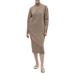 Kaden Long Sleeve Mock Neck Sweater Dress