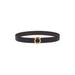 Double Gancio Leather Belt