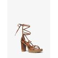 Vero Leather Platform Sandal