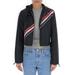 Rwb Stripe Cropped Hooded Jacket