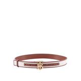 Monogram Plauqe Buckle Belt