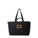 Logo Embossed Tote Bag