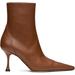 Brown Dark 85 Ankle Boots