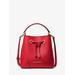 Mercer Small Pebbled Leather Bucket Bag