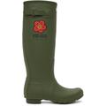 Green Paris Hunter Edition Wellington Boots