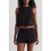 Jolie Ripstop High Neck Crop Tank