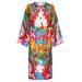 Paisley Print Tie-waist Kimono