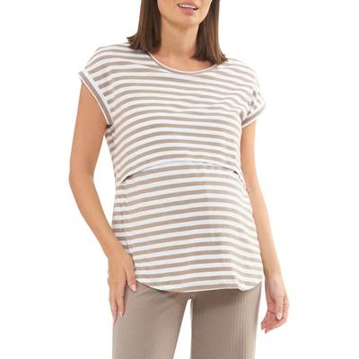 Lionel Stripe Nursing/maternity T-shirt