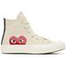 Comme Des Garçons Play Off-white Converse Edition Play Chuck 70 High Top Sneakers